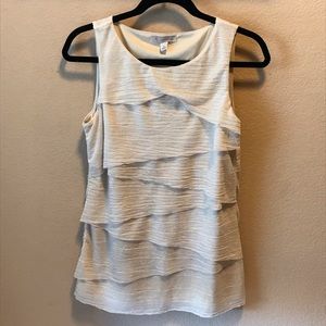 Dress Barn Gold tank blouse